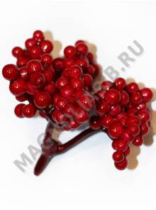 МОСКВА Гроздь мелких ягод брусники из пенопласта 5х7см