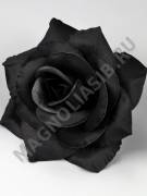 Роза бархат 5 сл 15.5 см (черная)/К