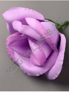 РАСПРОДАЖА. Бутон бархат цветной 2сл 8см МИКС/К (микс: кр черн бел сир син)/К