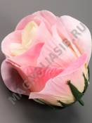 Роза крупная полураскрытая Стелла атлас 4сл 11см(бел син крас сир роз бордо микс)